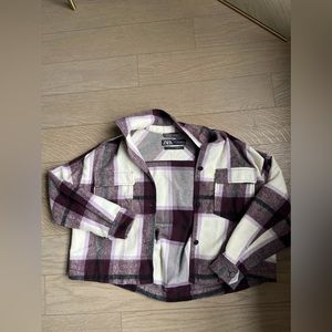 Zara Plaid Shacket
